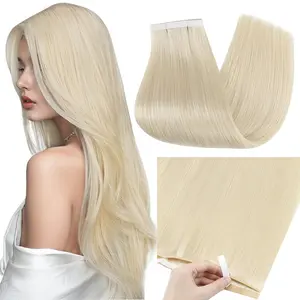 YoungSee Injection seamless tape in weft  Wide Tape in Hair Extensions Real Human Hair Tape in Extensions Woman Real Remy Skin Weft Seamless Fullness Silky Straight for Daily Wedding Party Wide Tape Long Weft Tape in Hair Extensions petlovers
