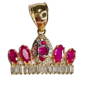 Dije Oro 14k 15 Años