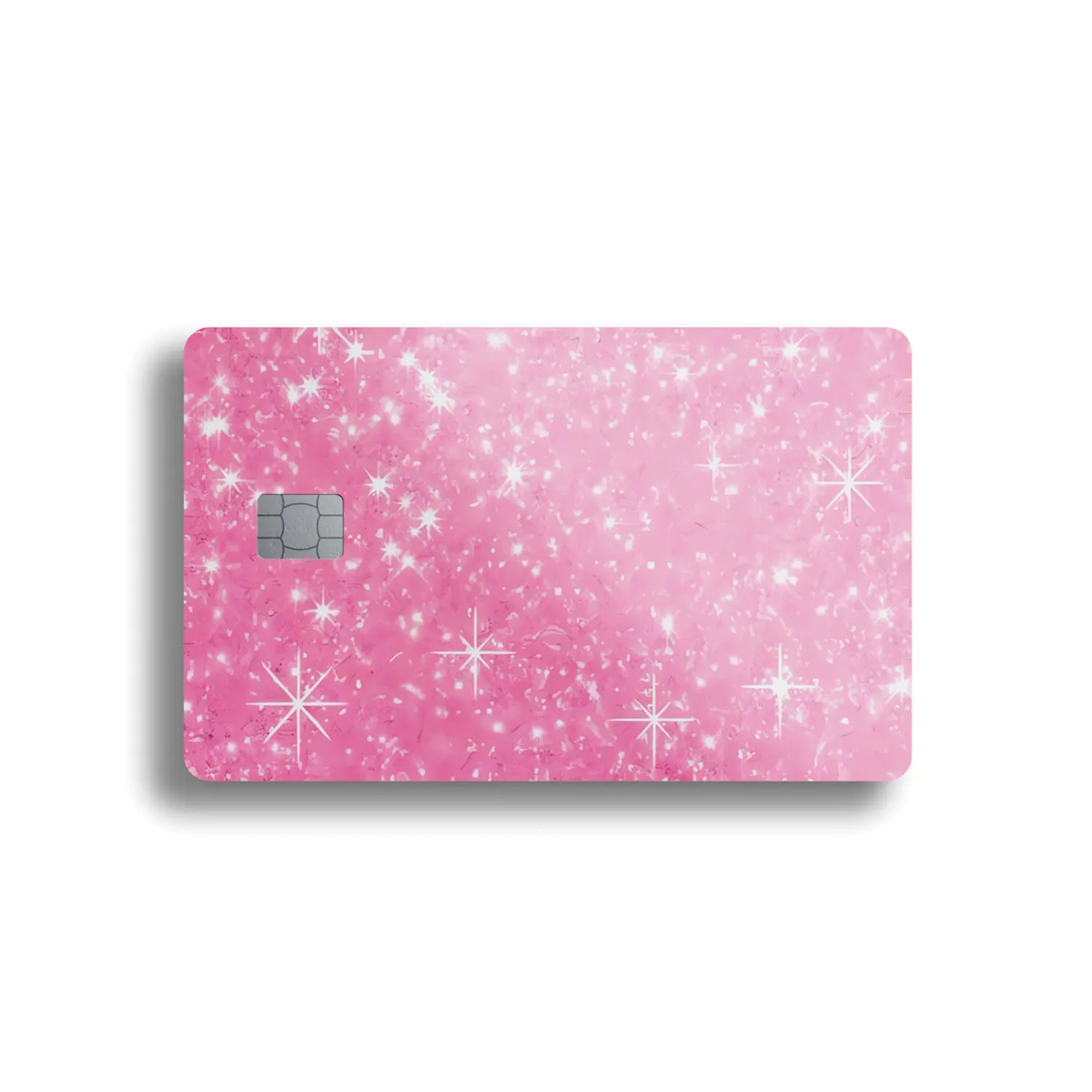 Pink Sparkles Card Skin