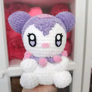 Crochet Purple Kuromi plushie