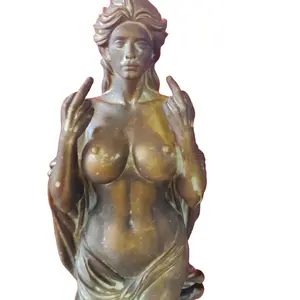Aphrodite with an attitude. The goddess has had enough! fun and detailed statue