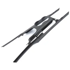 For 2015+ Ford Mustang Center Console Gear Shift Panel Trim Frame Car Interior cover Accessories auto decoration dashboard durable interior accessory vehicle decor accessory