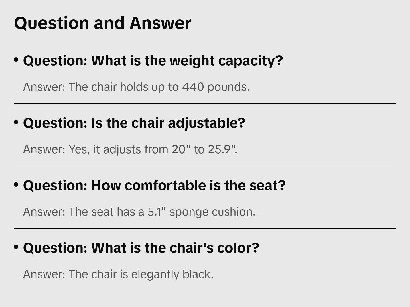 BarberPub Black Salon Chair, Breathable PVC Leather Beauty Chair for Hair Stylist 3082 BarberPub Black Salon Chair, Breathable PVC Leather Beauty Chair for Hair Stylist 3082