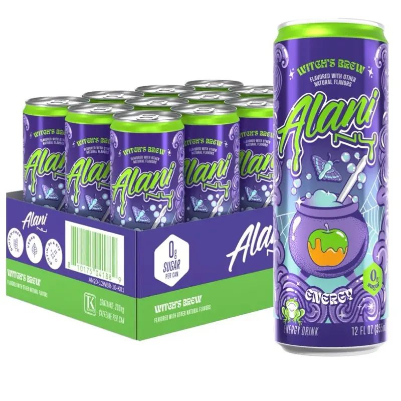 Alani Nu Witch's Brew Sugar-Free Energy Drink (Pack of 12)