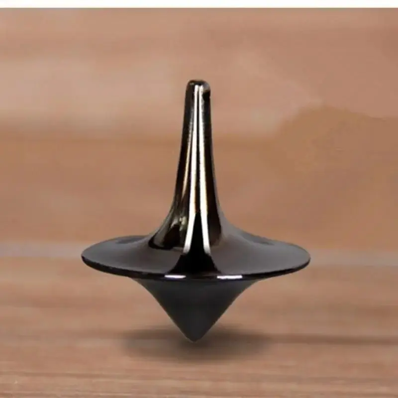 Stainless Steel Alloy Gyroscope Toy, Metal Spinning Tops, Stress Relief Entertainment, Ideal for Sports Enthusiasts, Randomly Drilled and Non-Drilled Design