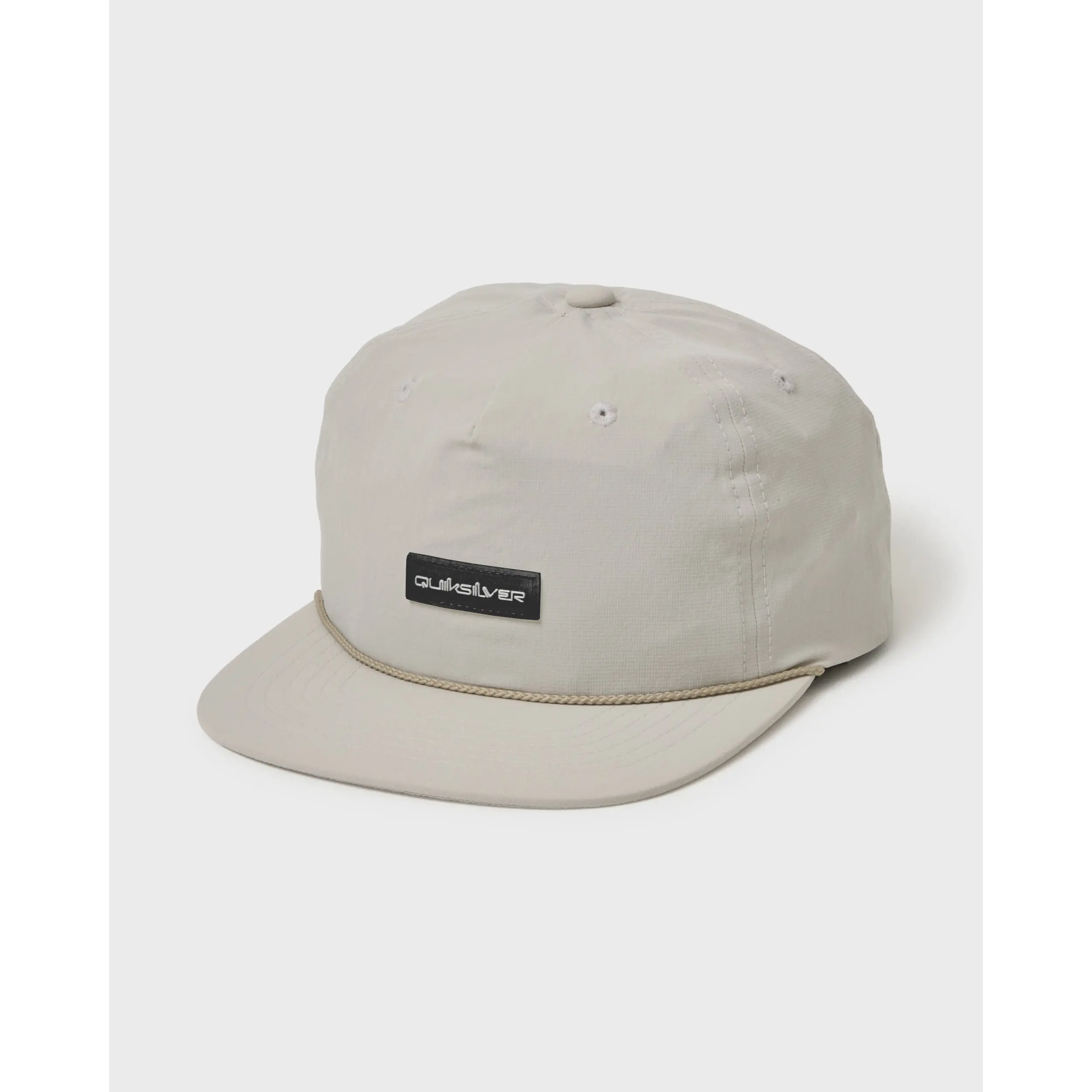Quiksilver | High Tide 5-Panel Tech Fabric Snapback Hat | Graphic Print | Everyday Wear & Casual Streetwear