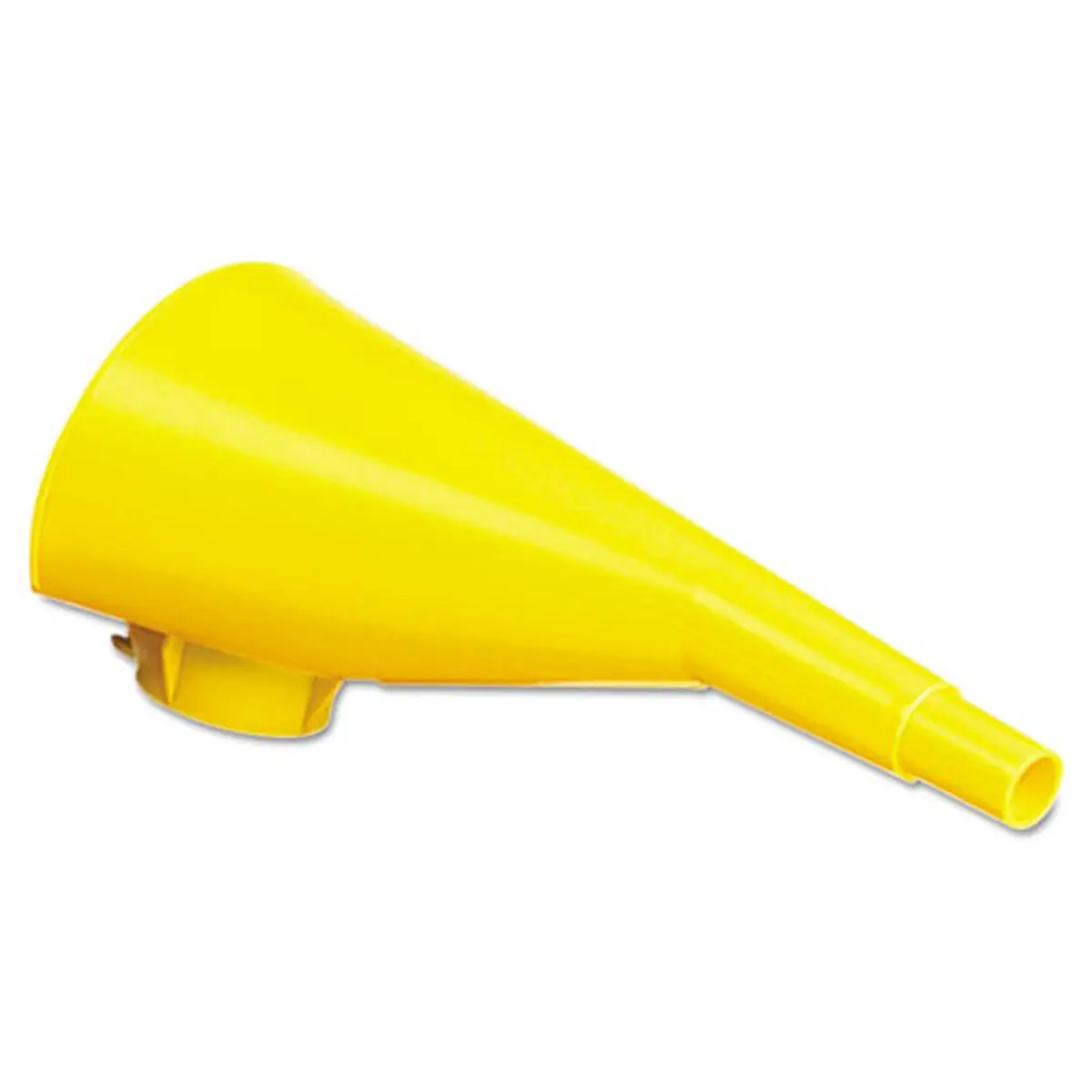 Egl F15 Polyethylene Camping Kitchen Funnel - Yellow, Safety Can Compatible, Gas Tank Compatible, Secure Fit, Tapered End to Prevent Splashes