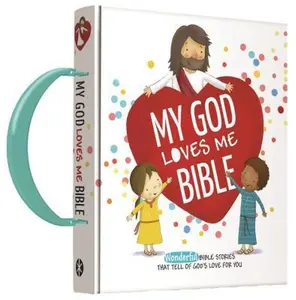USED-My God Loves Me Bible by DaySpring (Board book)