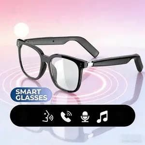 Smart Sunglasses with Mic & Speaker - Wireless Audio Glasses - HD Voice Calls, Anti-Blue Light Protection, Wireless Connectivity, Hands-Free Calling & Music Streaming - Compatible with Smartphones - for Men & Women, Sports, Driving, Office, Parties