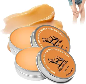 Neuro Balm, Nerve Relief Balm for Neuropathy, Natural Joint Care Soothing Massage Cream with Magnesium and Menthol