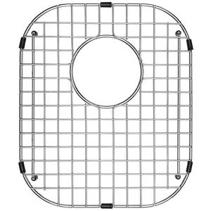 12.01-in x 14.17-in Rear Drain Heavy-Duty  Stainless Steel  Sink Protector NDG1518