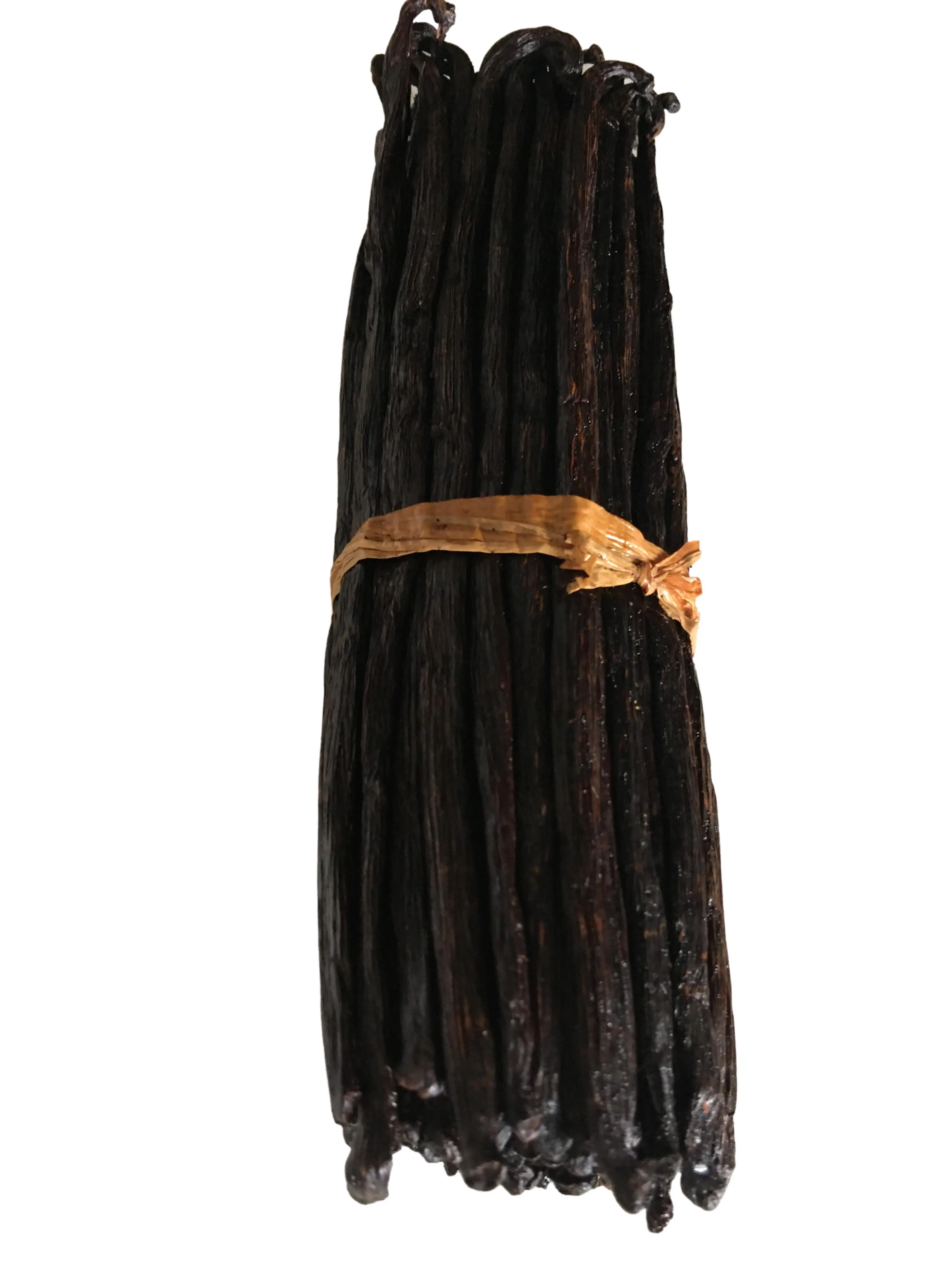 Organic Madagascar Vanilla Beans Grade B. Concentrated Flavor for Homemade Extract. 6"-7.5" Pods (By Weight)