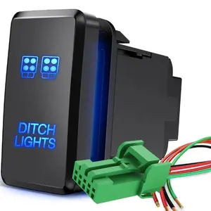 Nilight Toyota Ditch Lights Push Button ON/Off Switch
