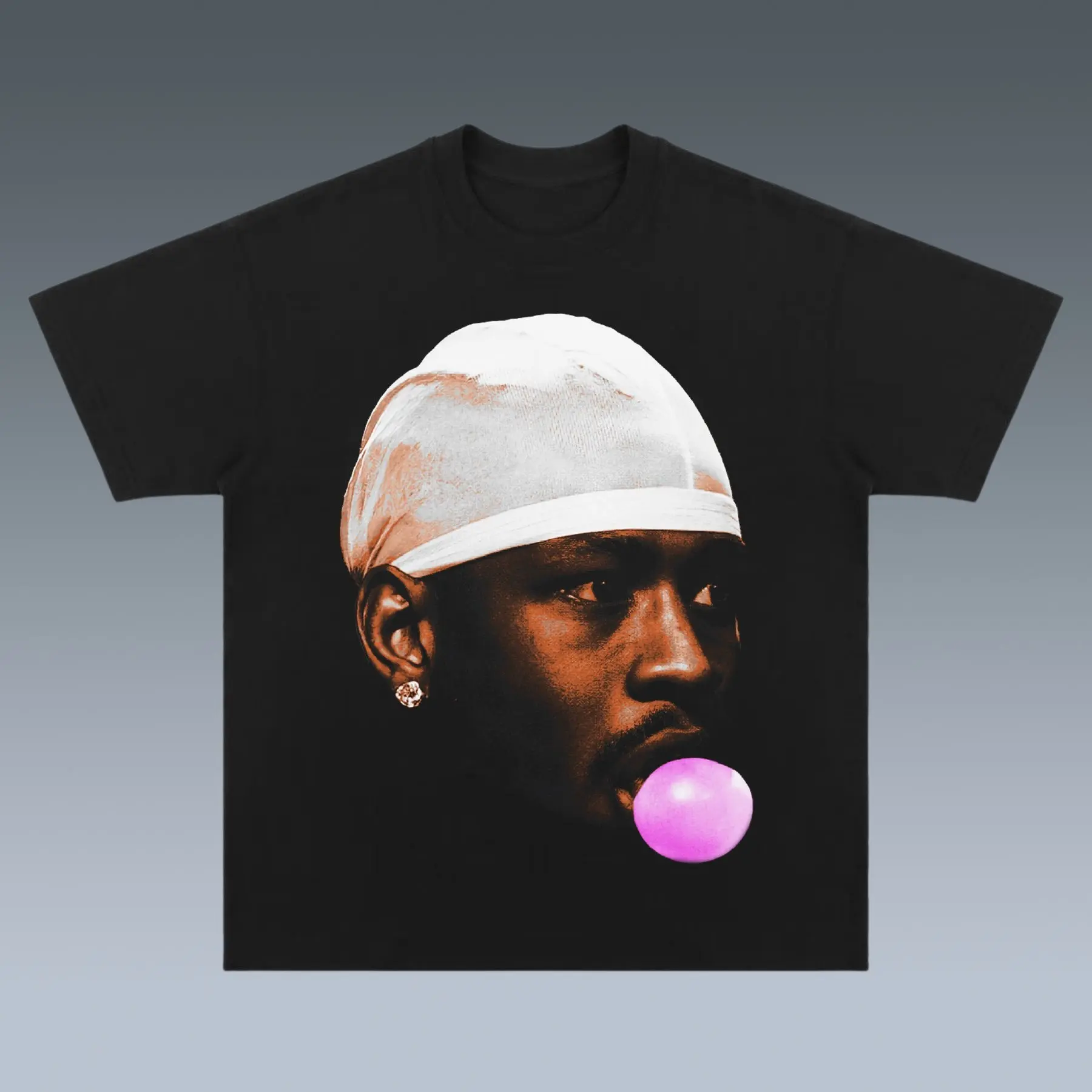 Women's Vintage Bootleg Cotton Short Sleeve T-Shirt, Casual Classic Streetwear for THE ANSWER-AI-ALLEN IVERSON Fans