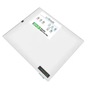 AirThreds Washable and Reusable Air Filter for AC HVAC Furnace, Machine Washable & Dryer Friendly, MERV 8, Reusable Air Filters