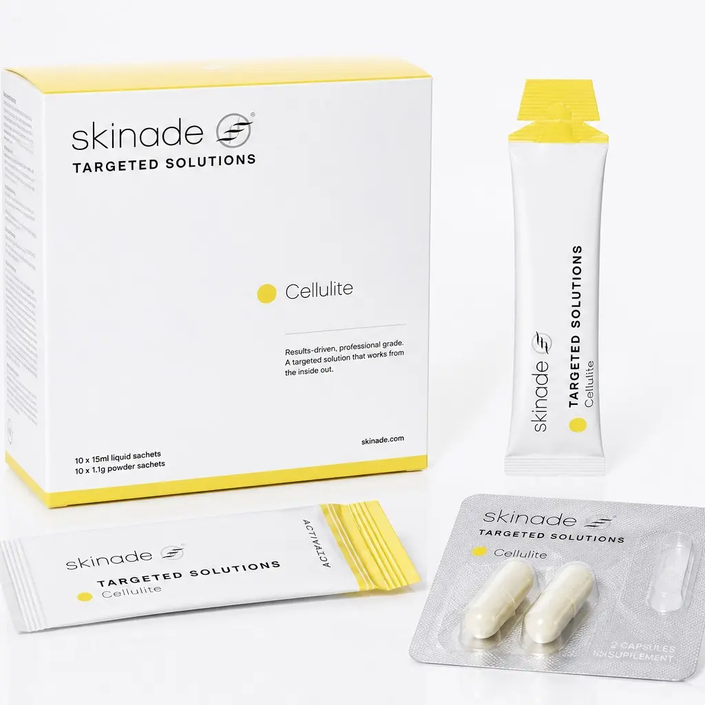 Skinade Cellulite | Daily Liquid Collagen Supplement for Firmer, Smoother Looking Skin