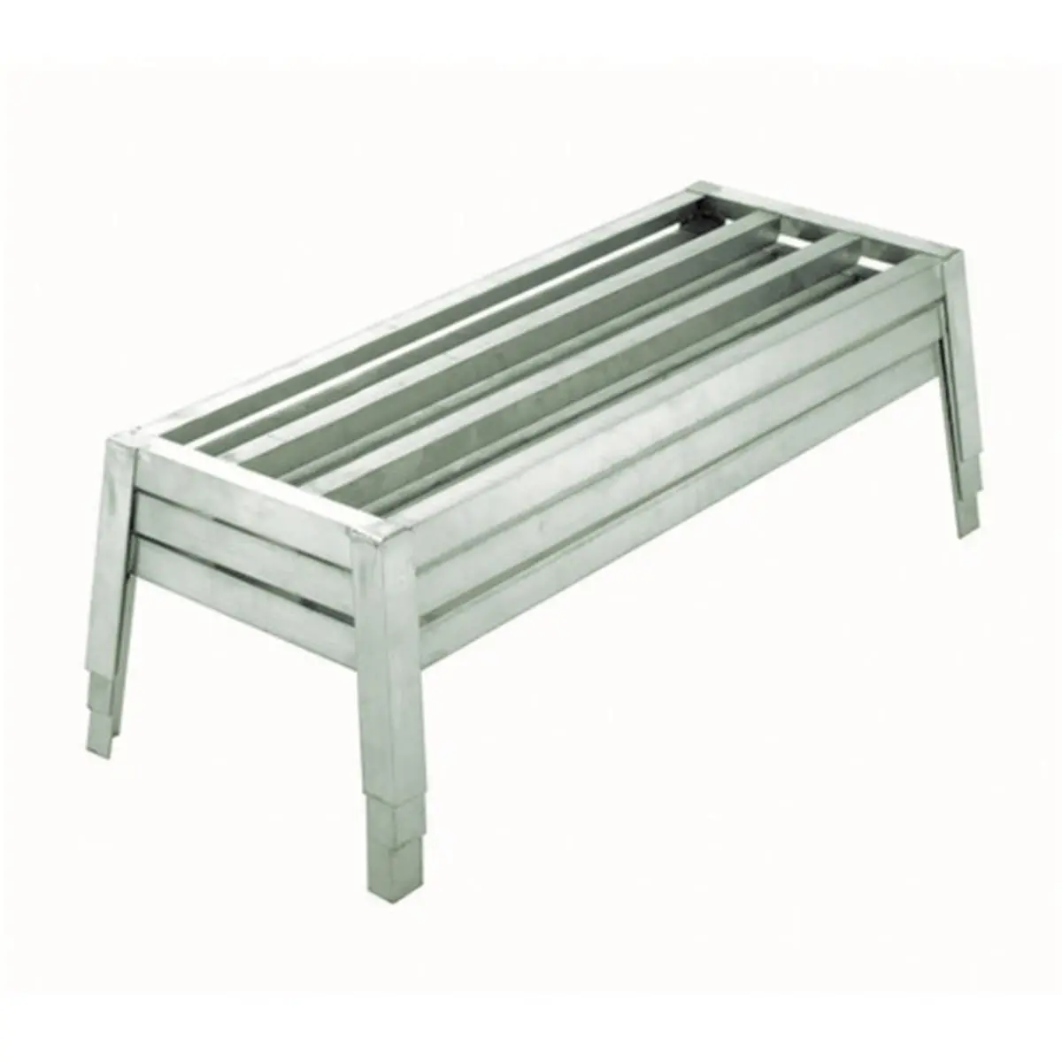 212 MAIN Prairie View DR1860-8 Nesting Dunnage Aluminum Racks - 8x17.25x59.25 in., Adjustable Shelf Rack, Kitchen Organization Organiser, Display Riser