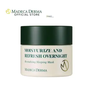 [Madeca Derma] Revitalizing Sleeping Mask | Centella Asiatica & Panthenol | Soothing, Sensitive & Acne-prone | Korean pharmaceutical skincare