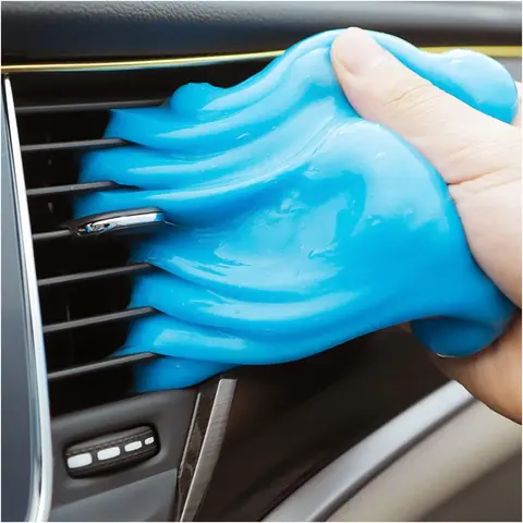 Car Cleaning Gel Kit - Universal Car Detailing Putty for Car Interior - Reusable Car Goop Cleaner Supplies Auto Slime for Home, Office, Keyboard, Computer (1Pack )