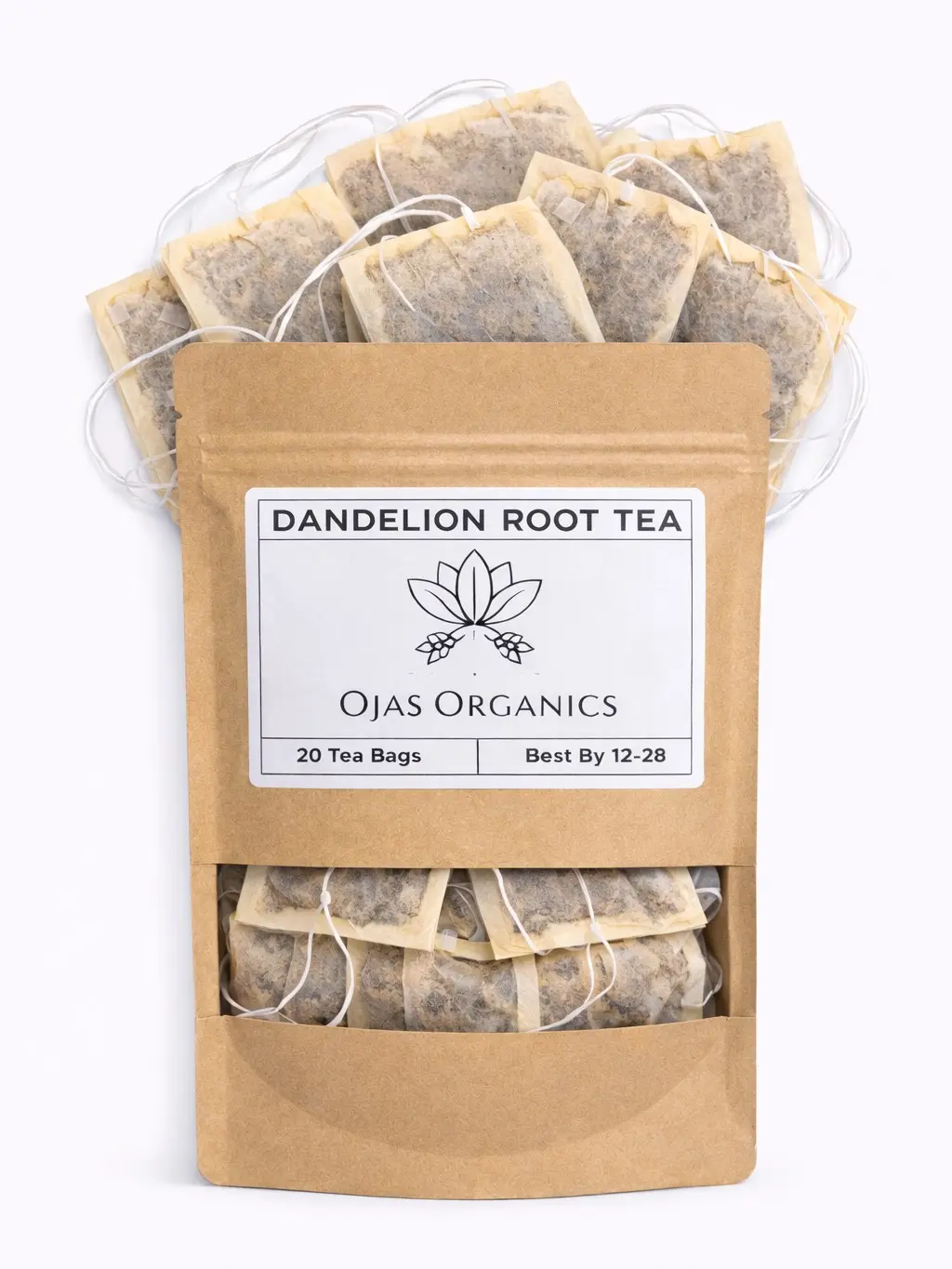 Organic Dandelion Root Tea Bags (2g)