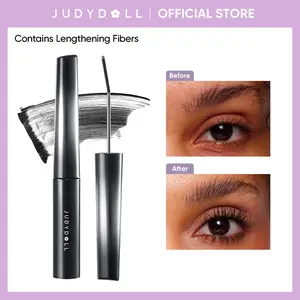 JUDYDOLL PRO 3D Curling Eyelash Iron Mascara, Curling Effect, Long-Lasting Wear, Volumizing Formula, Easy Application, Smudge-Proof, Water-Resistant, Makeup, Cosmetics, Party, Holiday Gift, Refresh Look, Summerwins
