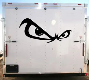 Fast Eyes Racing Fear This Vinyl Decal for Trailers TWO 60" Long x 27" Tall