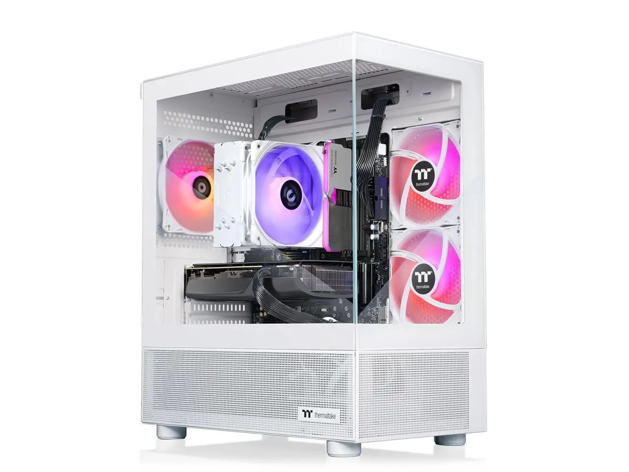 Thermaltake Gaming Desktop PC NE R76-V170S AMD Ryzen 7 8700F 16GB DDR5 1TB SSD AMD Radeon RX 7600 Windows 11 Home Thermaltake Gaming Desktop PC NE R76-V170S AMD Ryzen 7 8700F 16GB DDR5 1TB SSD AMD Radeon RX 7600 Windows 11 Home