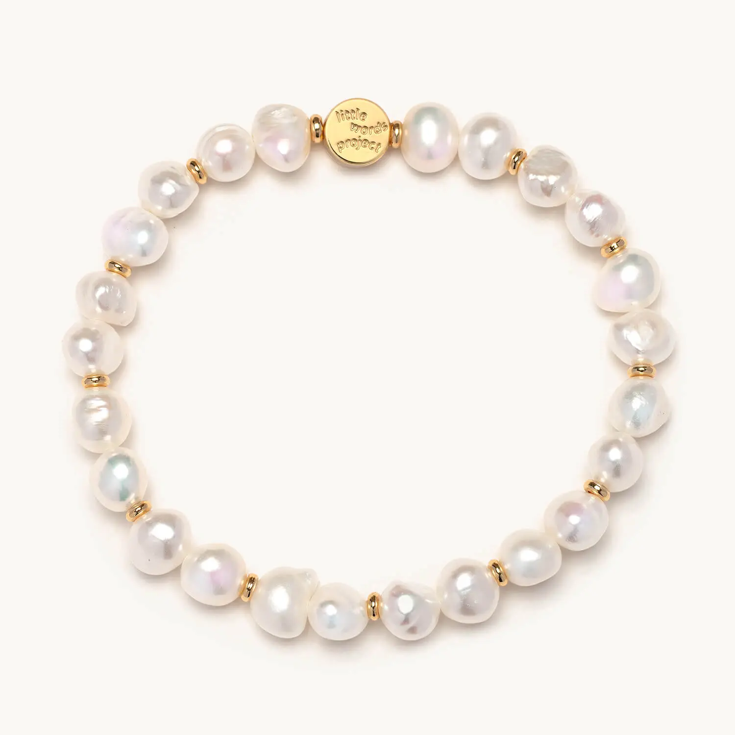 Little Words Project Exquisite Freshwater Pearl Bracelet Base - Beaded Bracelet - Choose Your Size, Exquisite Bracelet