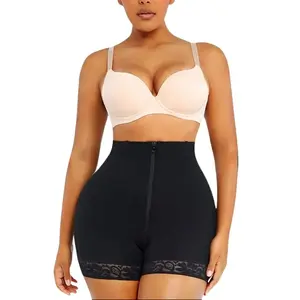 Shapellx AirSlim Lace Steel Boned Shapewear for Women Butt Enhancer Tummy Tucking Shorts Womenswear Comfort Fajas Colombianas Basic Post Surgery