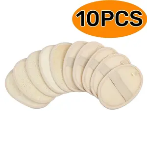 10 Pcs Loofah Bath Sponges, Gentle Exfoliating Body Scrub Pads for Men & Women