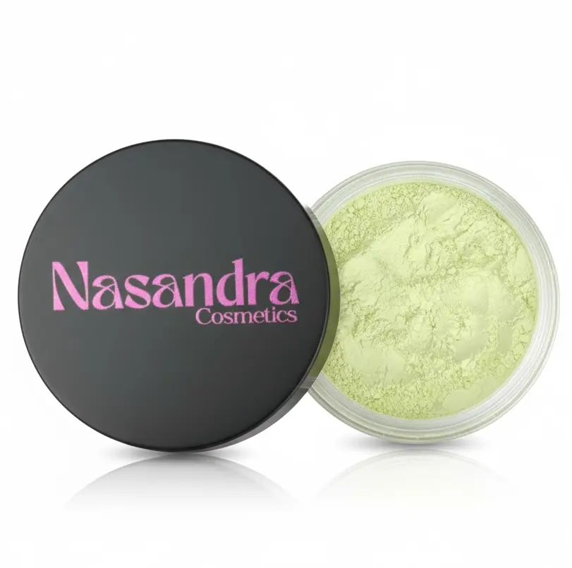 Nasandracosmetics Flawless Brighten Color Correct under eye Matte finish Oil Control