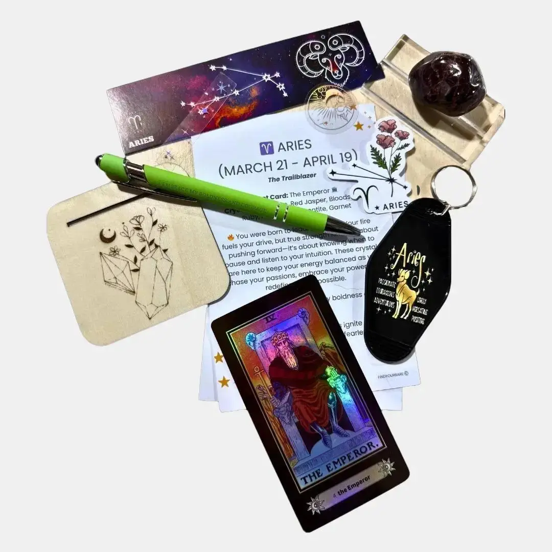 Zodiac Crystal Intuitive Bundle – Your Sign, Your Power Natural Geode