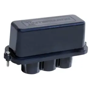 Intermatic Outdoor Waterproof Rugged Polymer Junction Box - Dual Fixture Design for 2 Pools or Spas, Pool Spa Light Compatible