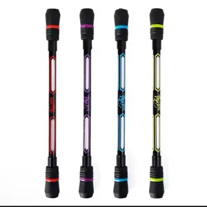 Fidget Spinning Pen Hand Practice SpinningStationary Plastic Rotating Writing Pens 0.5mm - 4 pack