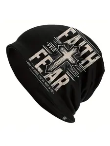 Men's fashion hats with themes of Christ and faith