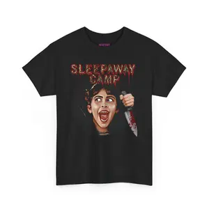 Angela Sleepaway Camp Retro 80's Horror T-Shirt