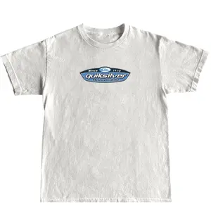 Retro 90s Performance Skateboarding & Surfing Crew Neck T-Shirt, Unisex Casual Smooth Tee