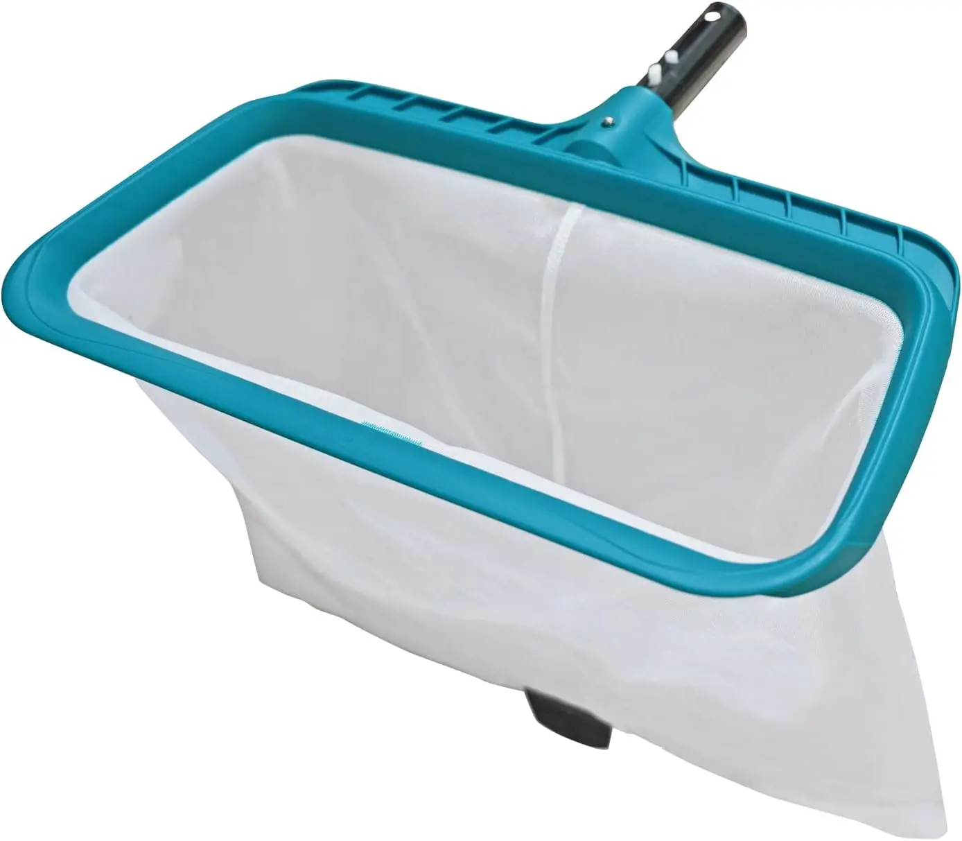 POOLWHALE Professional Pool Surface Skimmer Net - Heavy-Duty Leaf Rake Cleaning Tool with Deep Fine Nylon Mesh Bag, Pole-Compatible Cleaning Net for Fast Home & Garden Pool Accessories Equipment, Pool Cleaner Nets For Cleaning With Pole  Pool Opening Kit