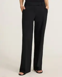 Express Editor Stretch Cotton Mid Rise Trouser