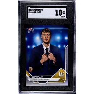 2025 Topps Now Draft Night Cooper Flagg Rookie SGC 10