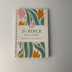 The Bible in a Year: 52-Week Scripture Journey Planner for Faith & Devotion