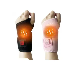 Sport Electric Tendon Sheath Wrist Brace Heating Vibration Massage Support Belt for Arthritis Joint Injury Wrist Thermal