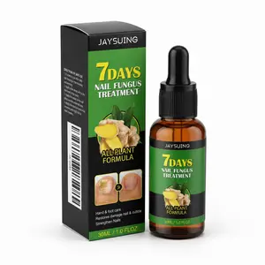 Plant-Based Nail Renewal Essence 30ml | Ginger Extract Serum for Damaged & Discolored Nails | Daily Nail Care Solution