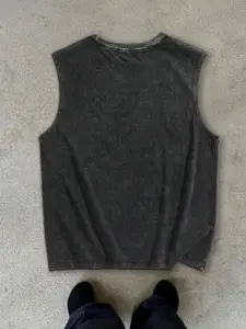 Men's Casual Loose-Fitting Cotton Vest, Comfortable Durable Daily Wear, Perfect for Everyday, Stylish Men's Clothing