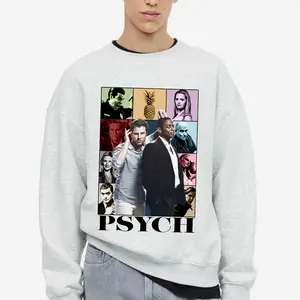 Psych TV Show 90S Unisex Vintage T-Shirt Sweatshirt Hoodie