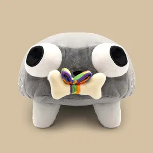 New Dandy's World Plush Toy Cute Pebble Character Soft Stuffed Doll Game Peripheral Home Decor Fan Gift