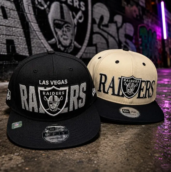 [Best Quality] Las Vegas Raiders /LA Laker All Collection Snapback Cap – Multi-Style Adjustable Flat Brim Baseball Hats, Embroidered Fan