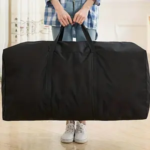 Durable Storage Bag 1.5x18.9 Inches, Large Capacity Travel Clothes Organizer, Reinforced Luggage with Dual Zipper, Bedroom Accessories, Travel Bags