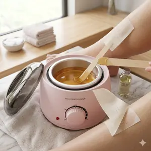 RUCCI PROFESSIONAL Wax Warmer for Hair Removal - Electric Wax Heater with Removable 14oz Aluminum Pot