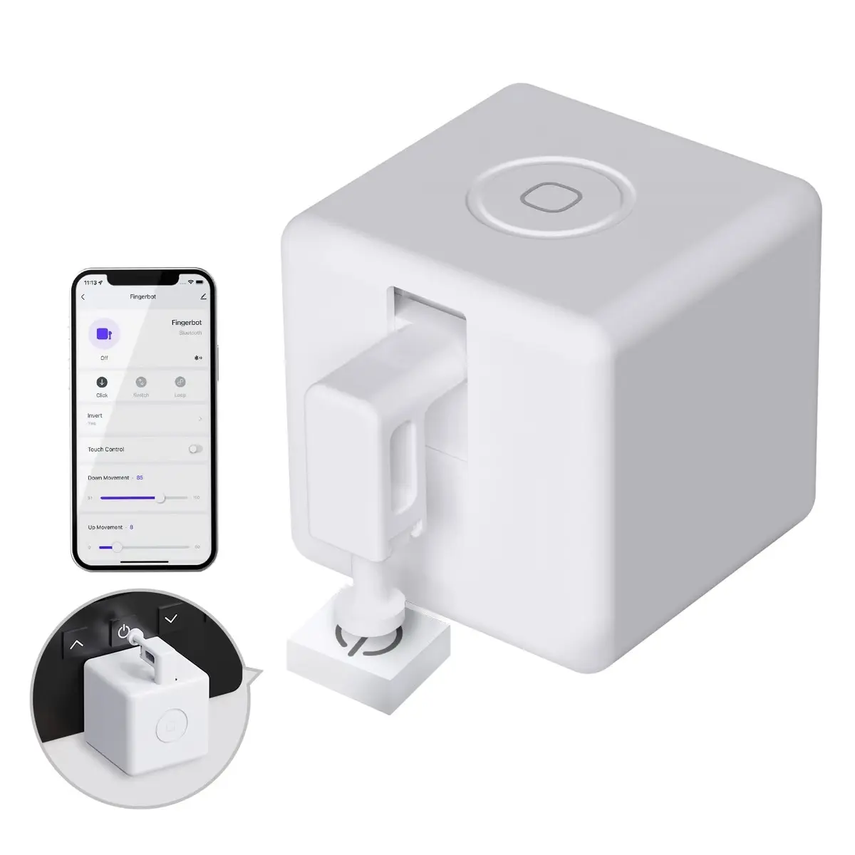 Fingerbot Button Pusher SmartSwitch Pro: Wireless Button Master